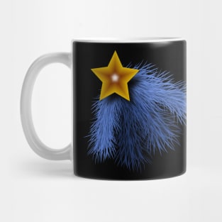 Christmas Blue Tree Decoration Mug